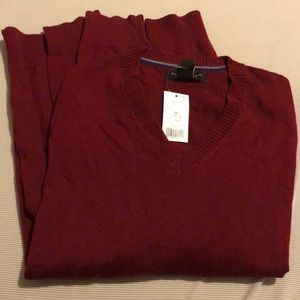 Maroon Banana Republic sweater